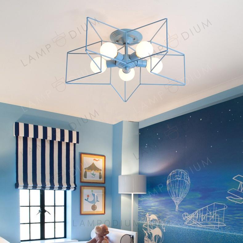 Ceiling light STELLE CADENTI