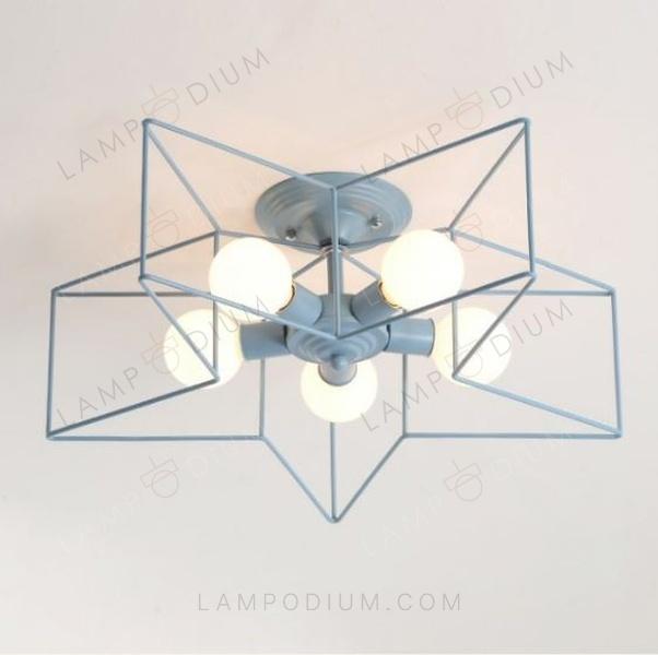 Ceiling light STELLE CADENTI