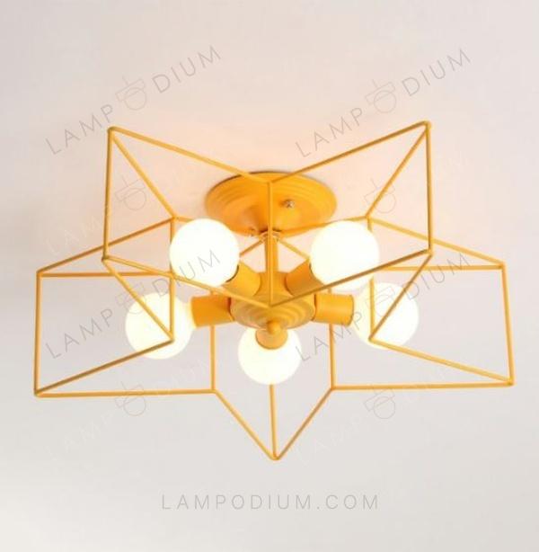 Ceiling light STELLE CADENTI