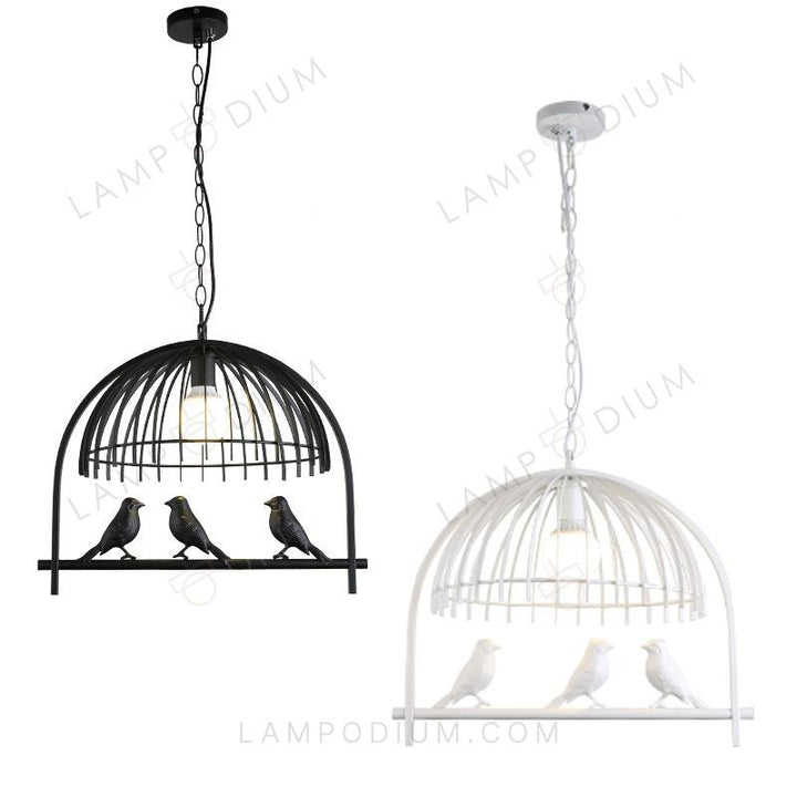 Chandelier CAGED BIRDS A