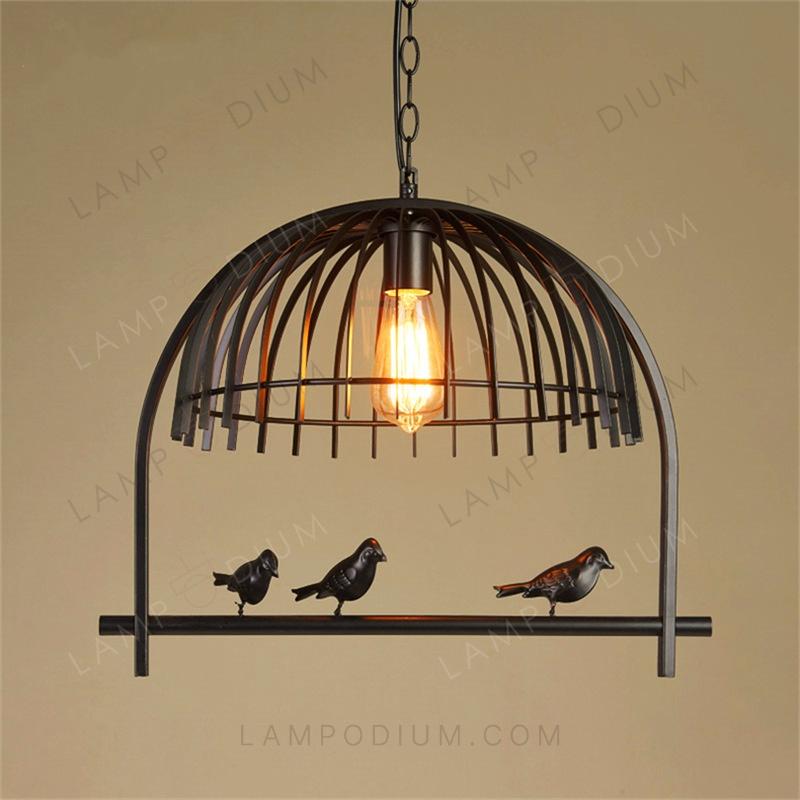 Chandelier CAGED BIRDS A