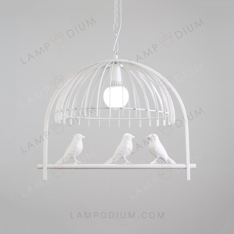 Chandelier CAGED BIRDS A