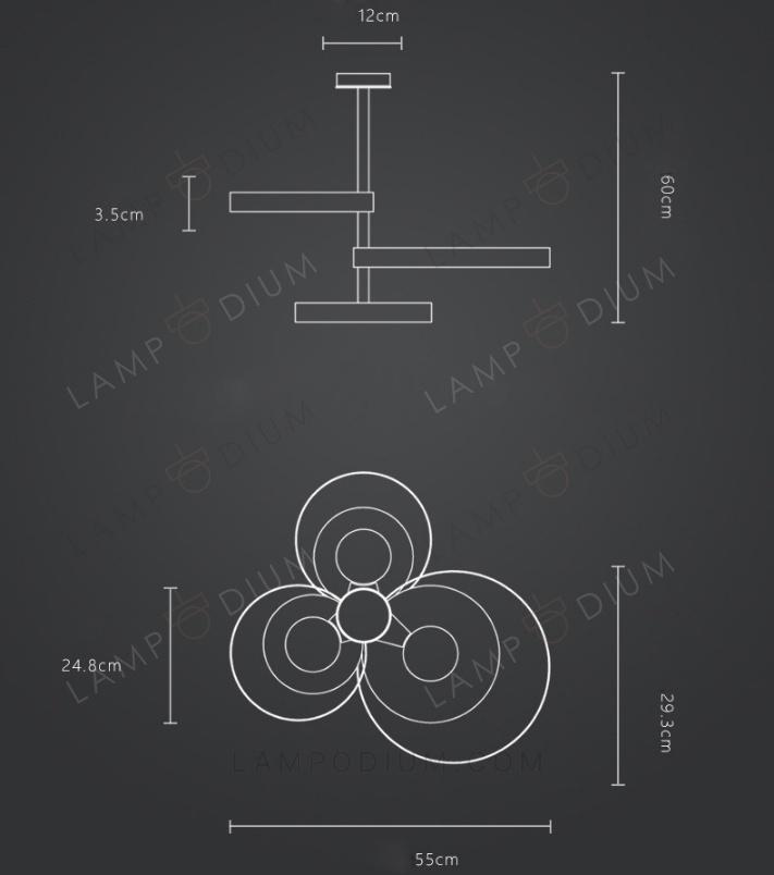 Chandelier CIRCOLI