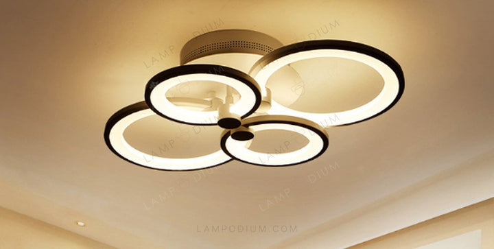 Ceiling light ANELLI LUMINOSI 4