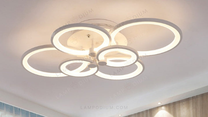 Ceiling light ANELLI LUMINOSI 4