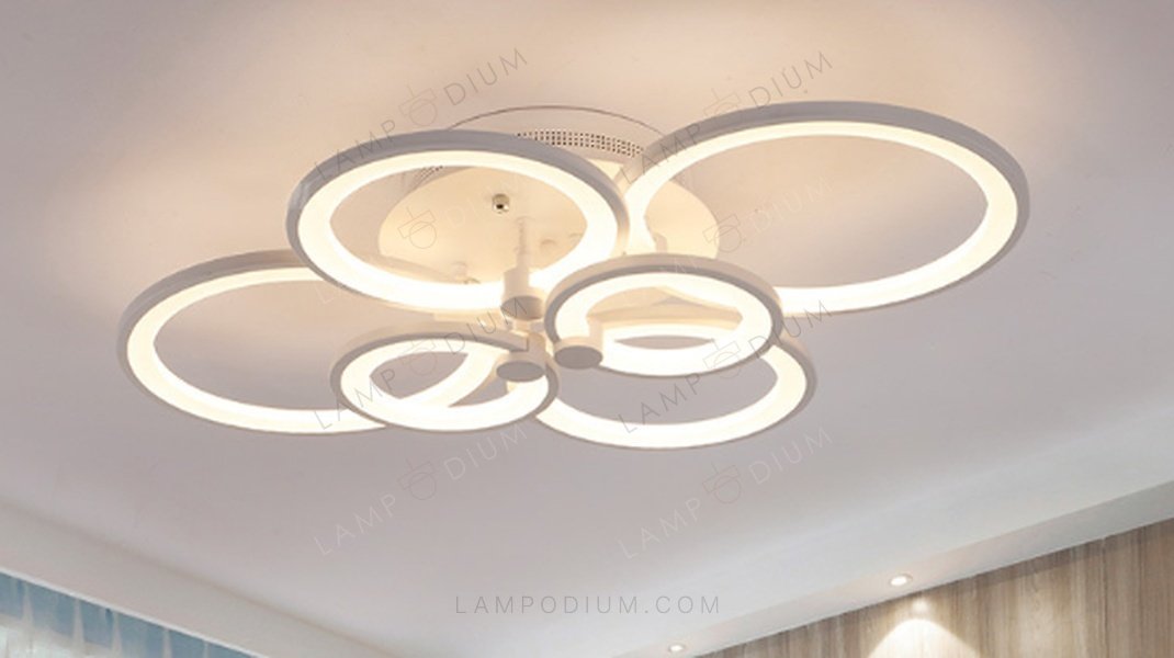 Ceiling light ANELLI LUMINOSI 8