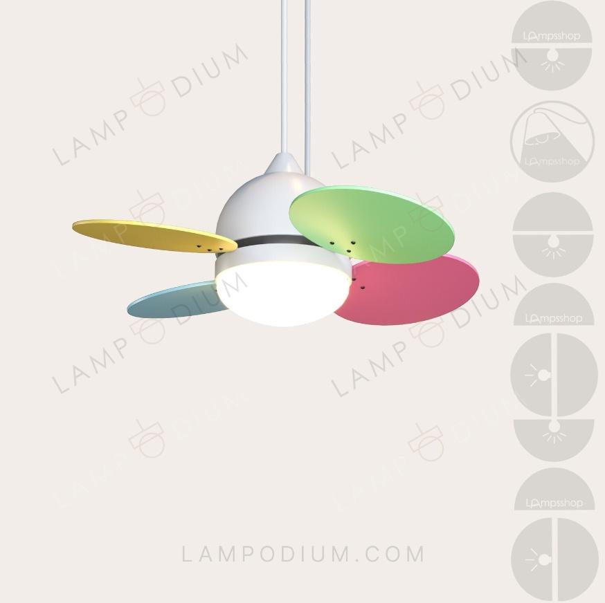 Ceiling light SPINTORE 4