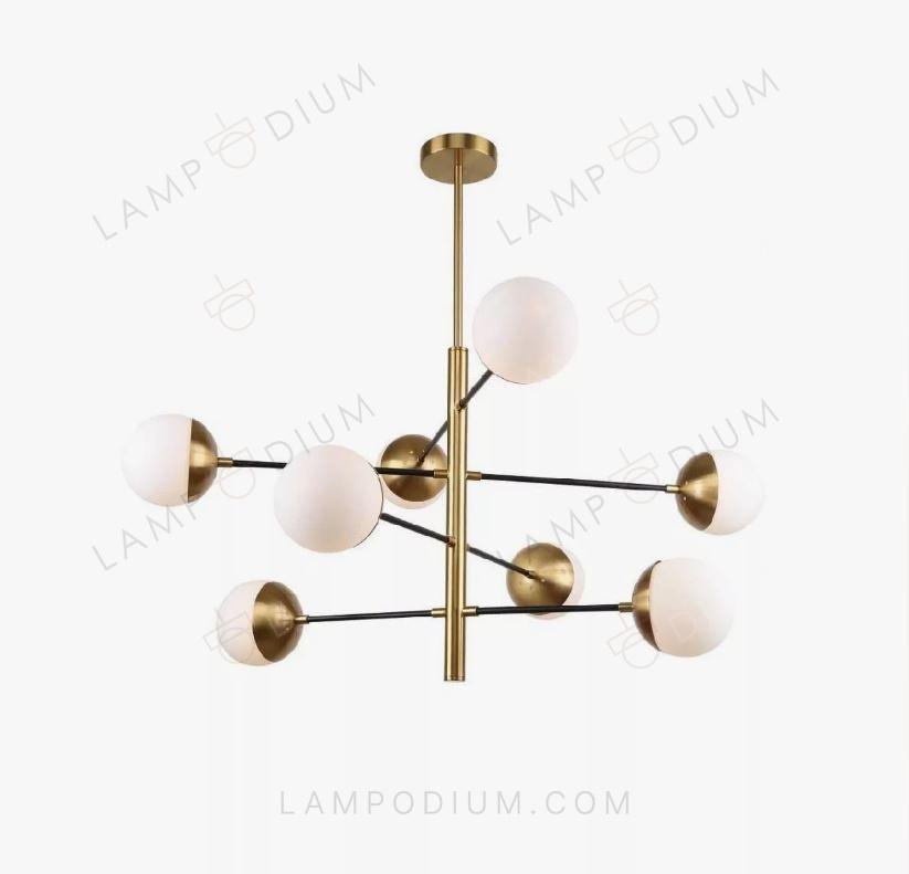 Chandelier MILKY GOLD ALBERI