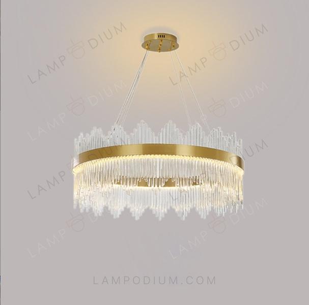 Chandelier GOLD GLASS STICK