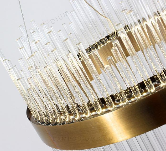 Chandelier GOLD GLASS STICK