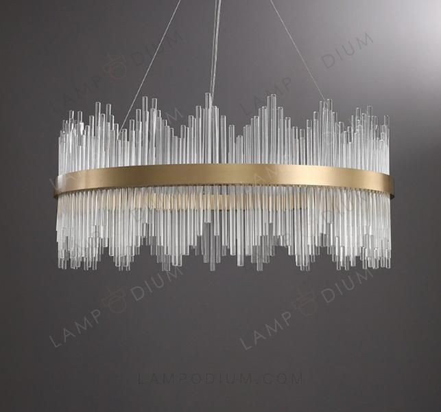 Chandelier GOLD GLASS STICK