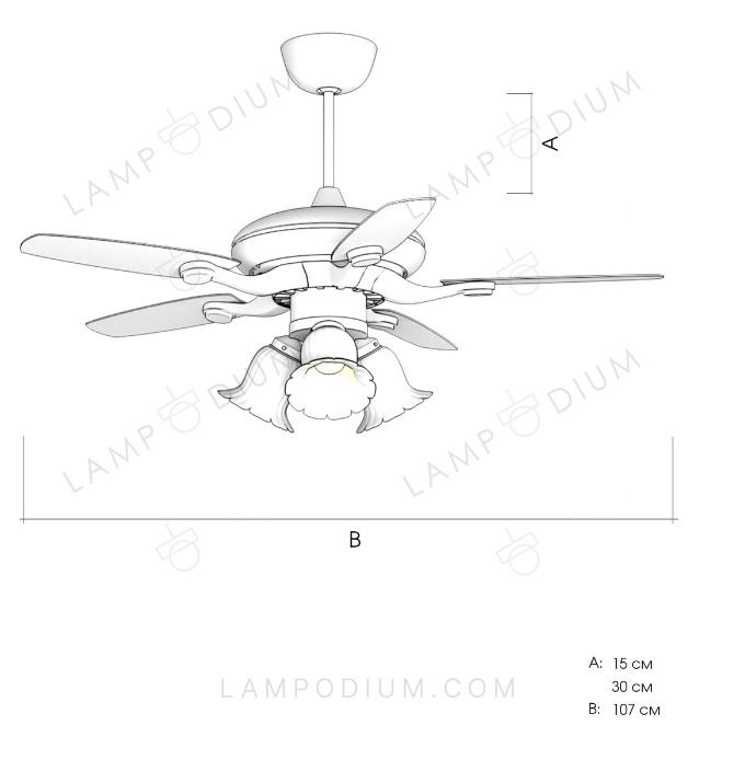 Ceiling light LOFUSO