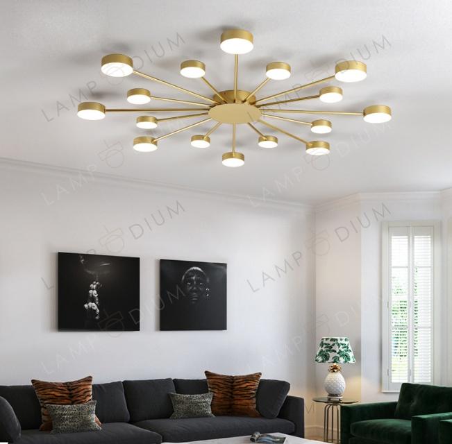 Ceiling light POLARE LUCE 6 Ø 85 CM