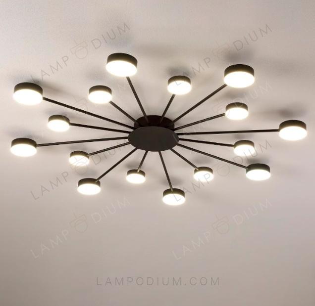 Ceiling light POLARE LUCE 16