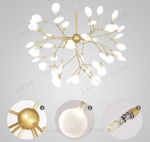 Chandelier ALBERO D'ORO 36