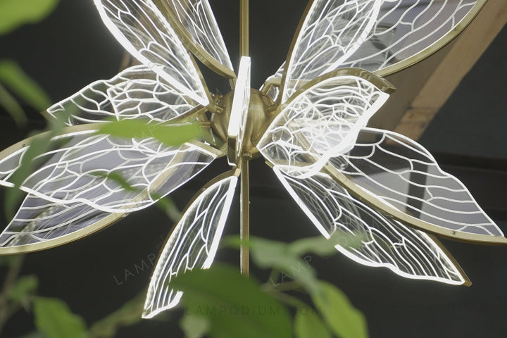 Chandelier BUTTERFLY 16