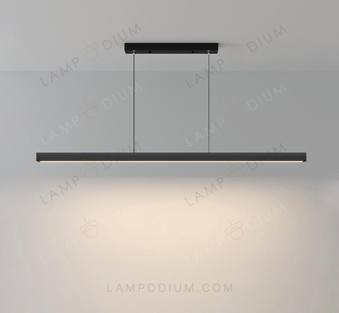 Pendant light HORIZONTALI STICK 100 CM