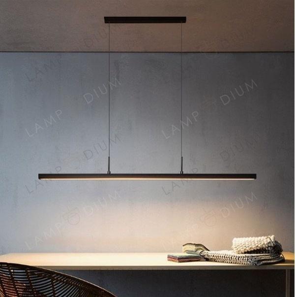 Pendant light HORIZONTALI STICK 100 CM