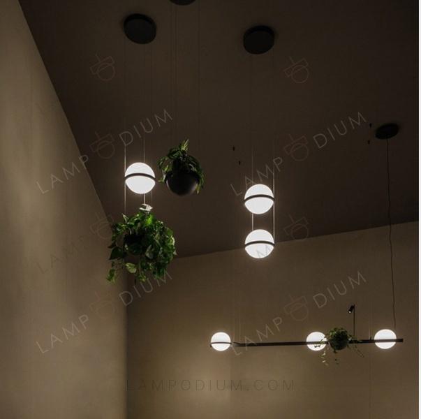 Pendant light ORBITE MATTE 2