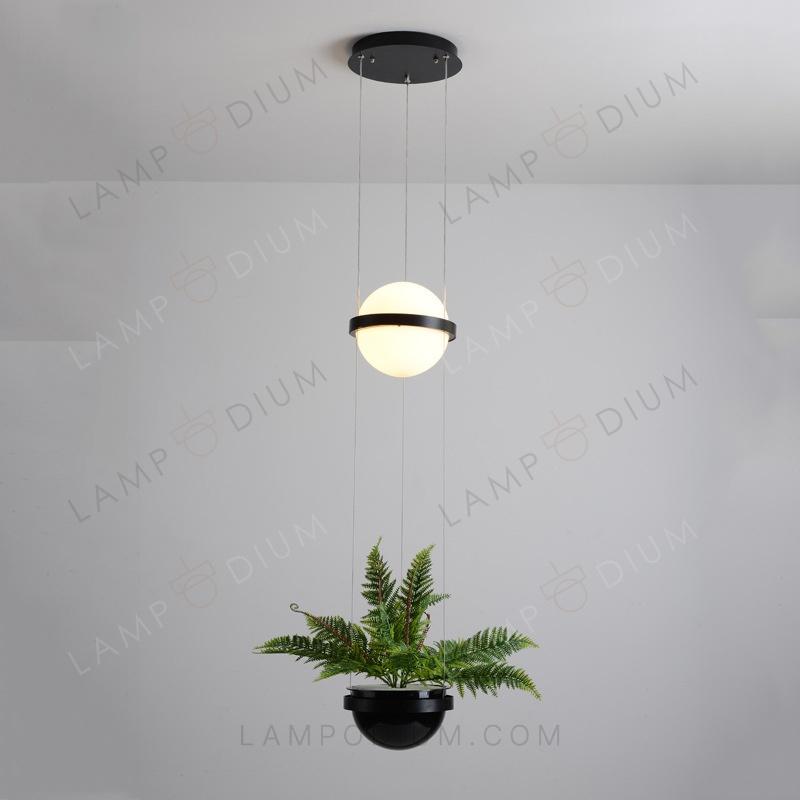 Pendant light ORBITE MATTE 2