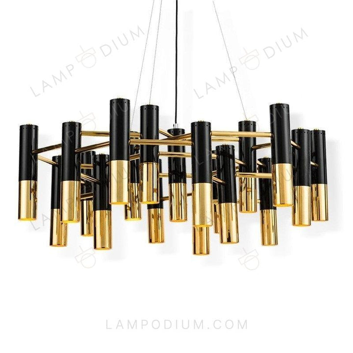 Chandelier GOLD E NERO 19