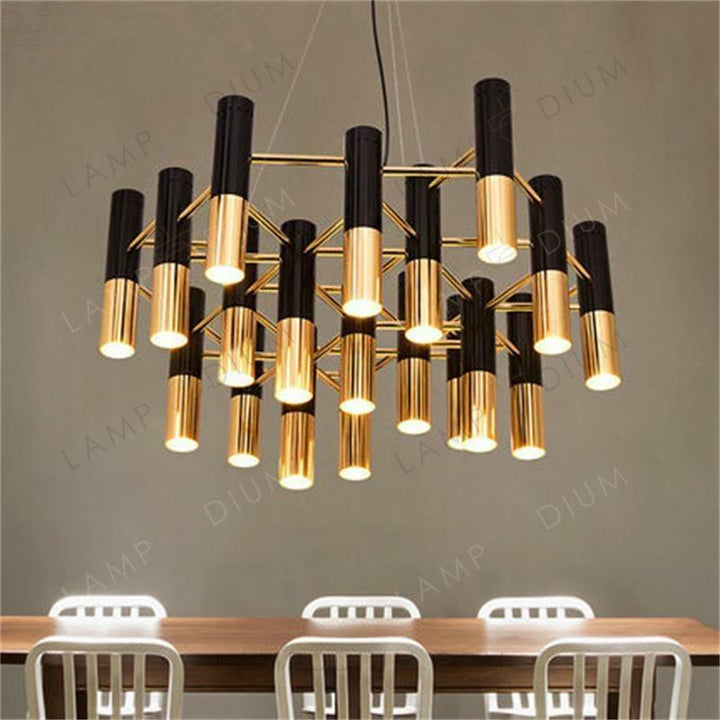 Chandelier GOLD E NERO 19