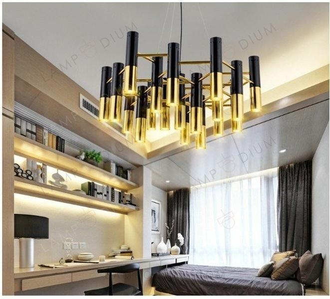 Chandelier GOLD E NERO 19