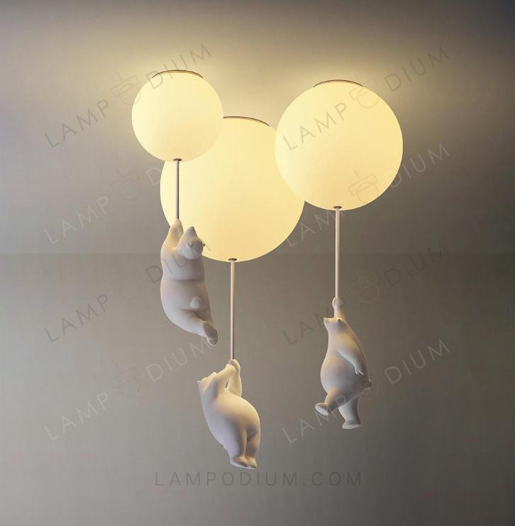 Ceiling light ORSO POLARE