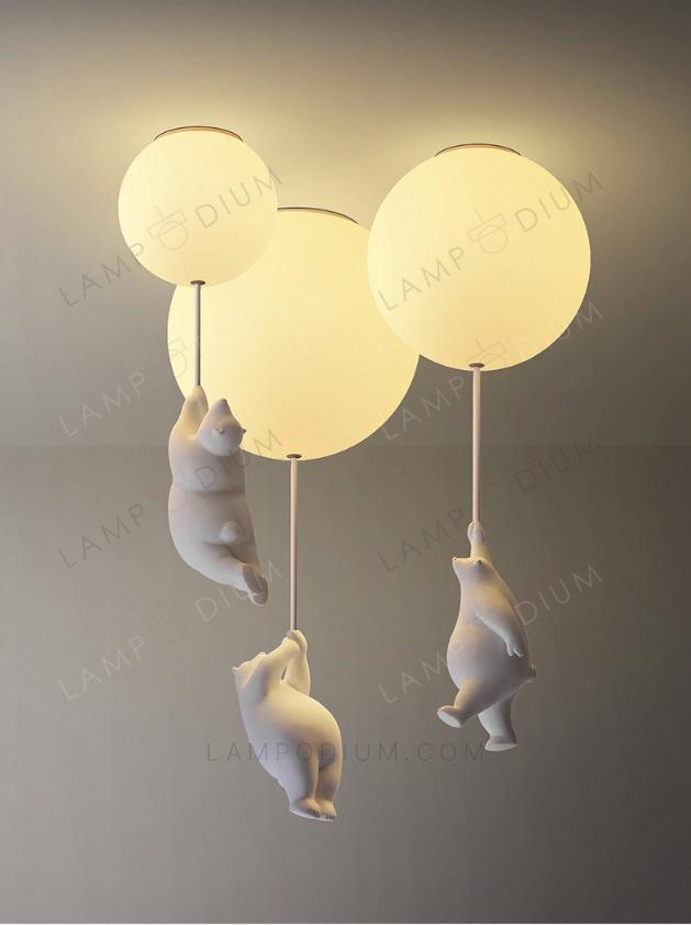 Ceiling light ORSO POLARE