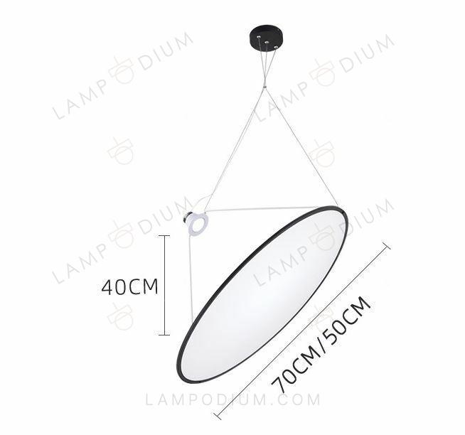 Pendant light LUCE DI LUNA