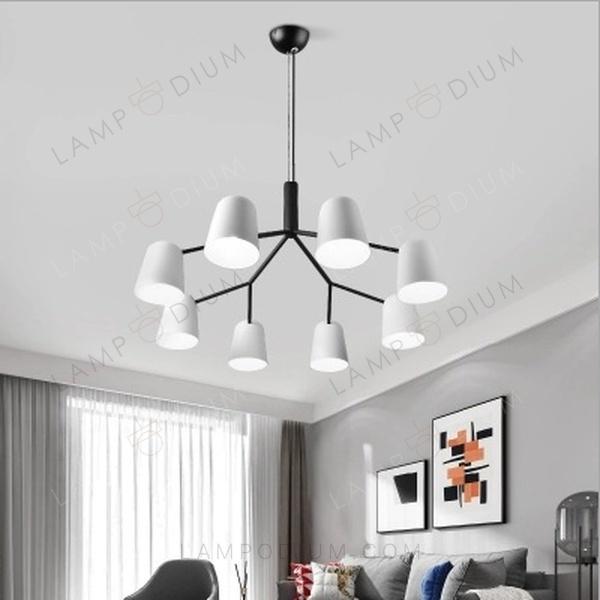 Chandelier NORDICO RAMO 6