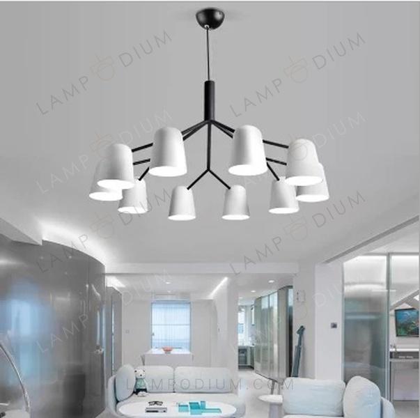 Chandelier NORDICO RAMO 6