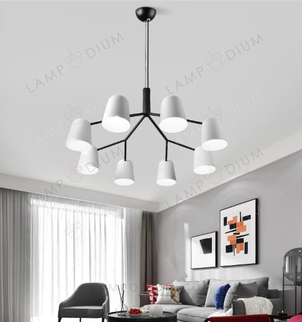 Chandelier NORDICO RAMO 6