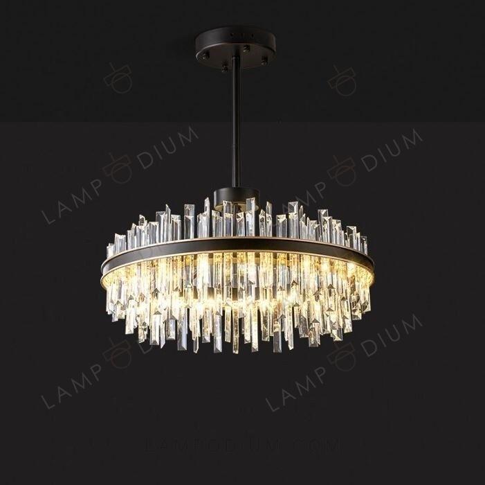 Chandelier GLOW SCAUR BLACK