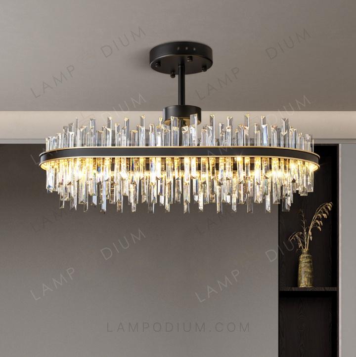 Chandelier GLOW SCAUR BLACK