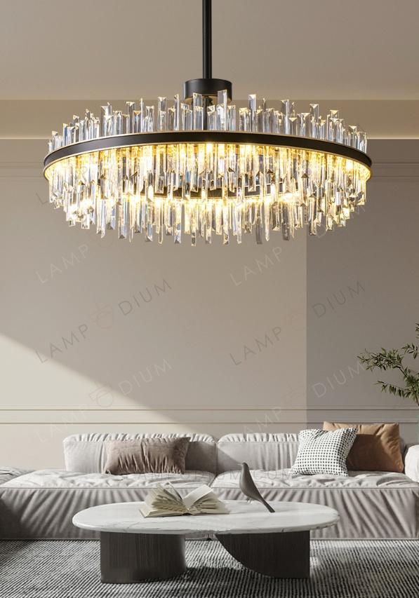 Chandelier GLOW SCAUR BLACK