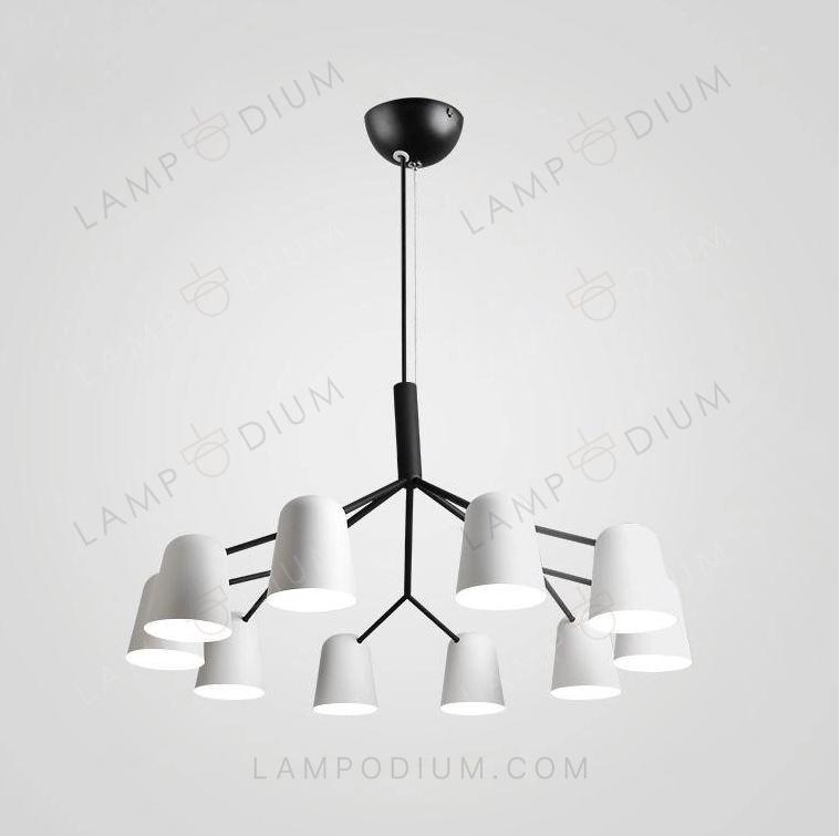 Chandelier NORDICO RAMO 10