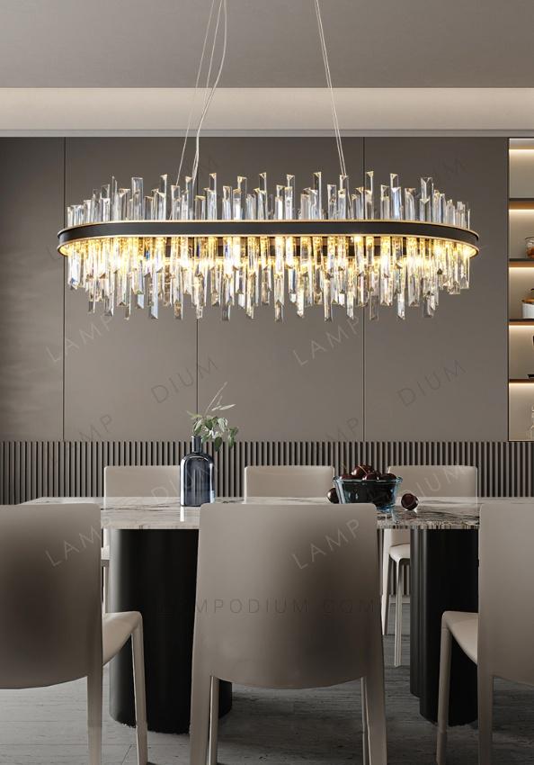 Chandelier GLOW SCAUR BLACK B