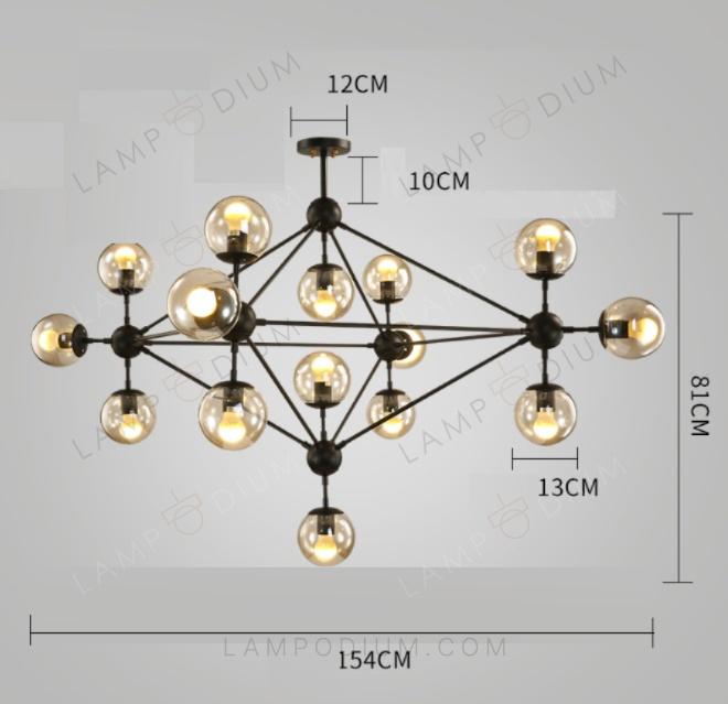 Chandelier MODA CANDILLO 5