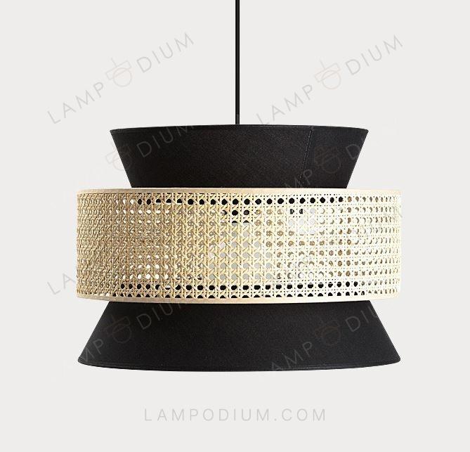 Chandelier RATTAN 40CM