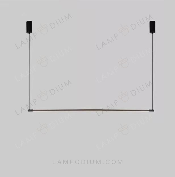 Pendant light BLACK STICK