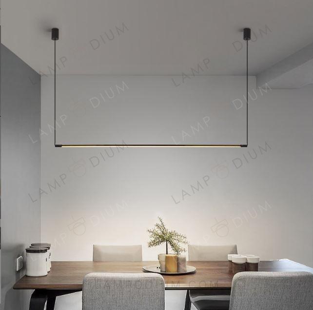 Pendant light BLACK STICK