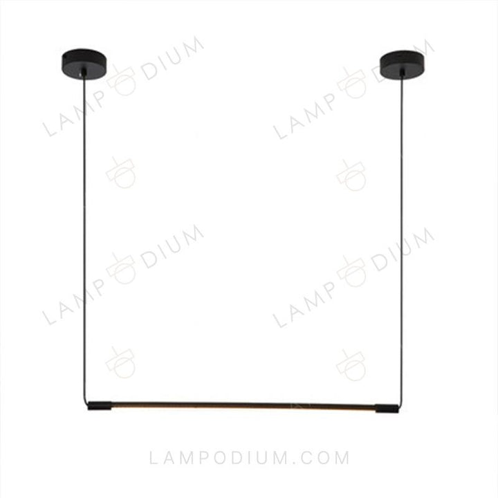 Pendant light BLACK STICK