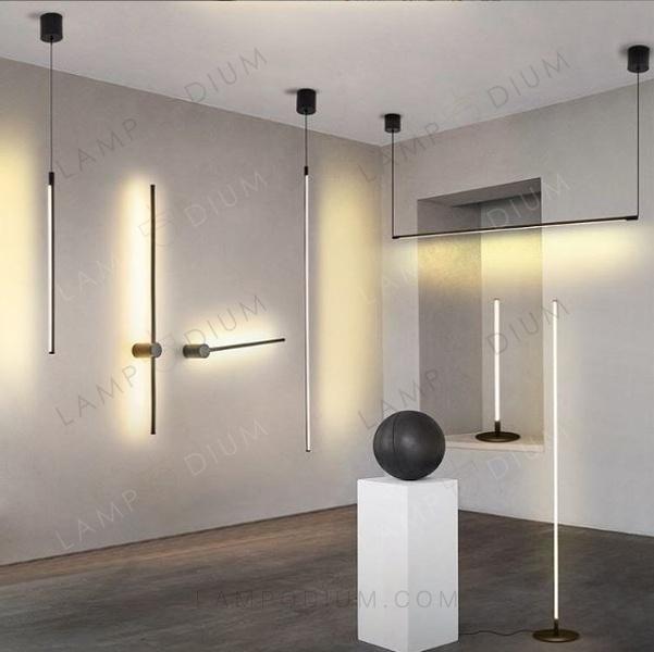 Pendant light BLACK STICK