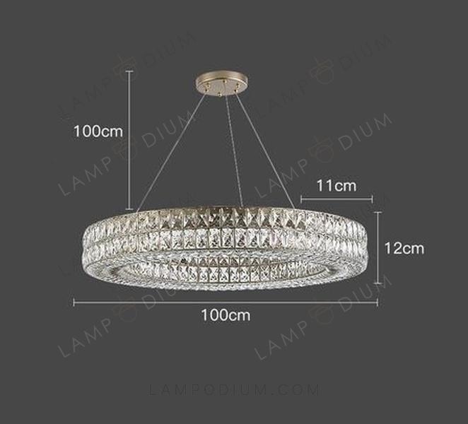 Chandelier LUMINOFIORE