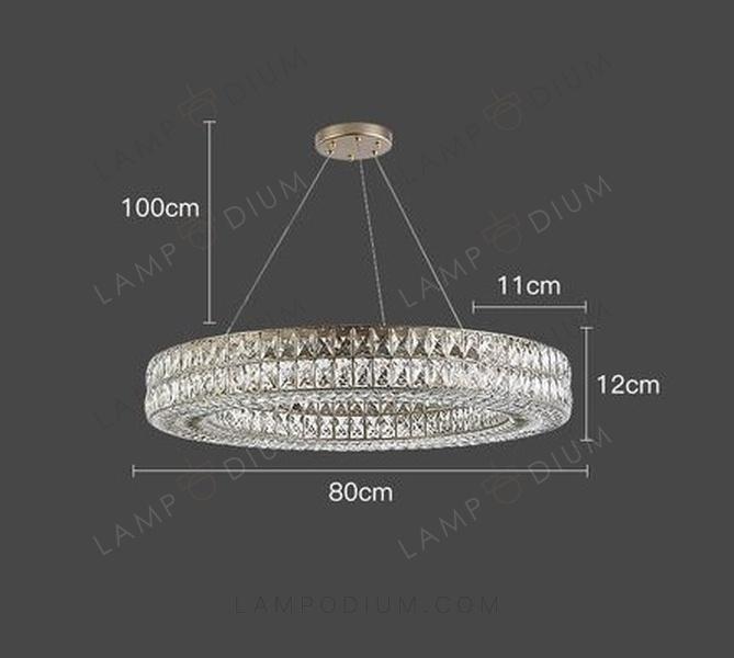 Chandelier LUMINOFIORE