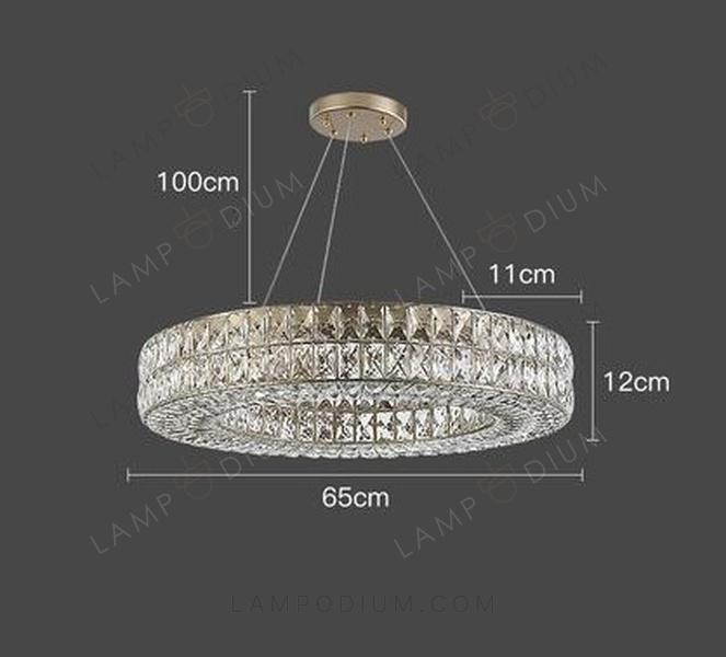 Chandelier LUMINOFIORE