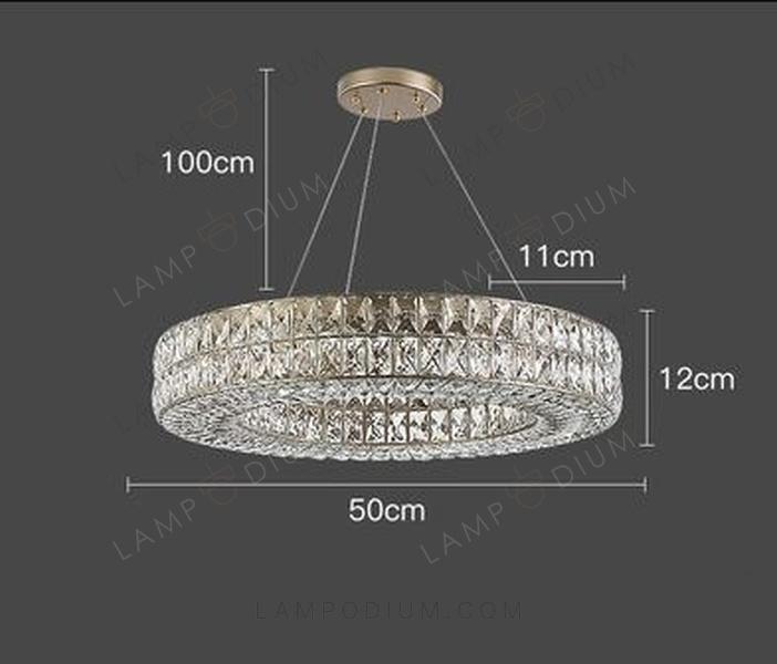 Chandelier LUMINOFIORE