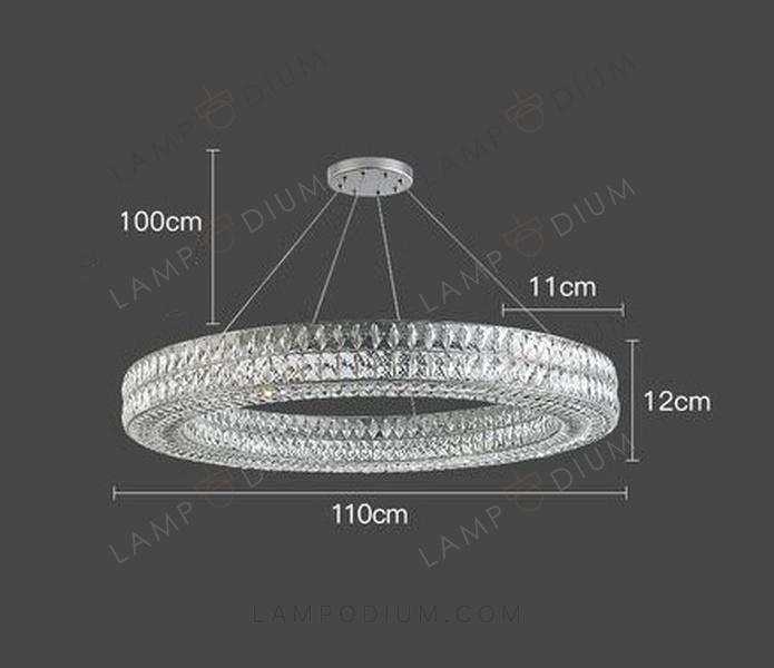 Chandelier SHINE 150CM