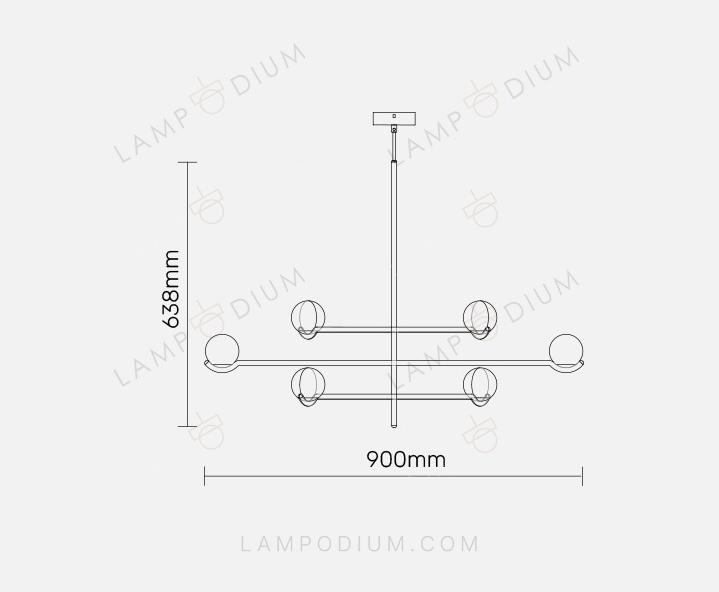 Chandelier LUCERNO VIVACE